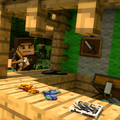 Attaque d'un marchant Minecraft